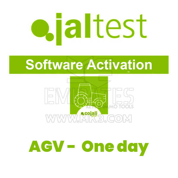 Jaltest AGV - 29039 Activation de la licence d'utilisation - Un jour