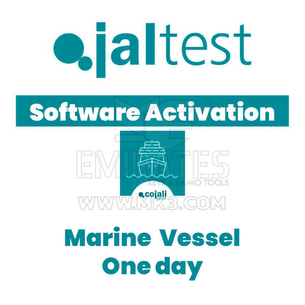 Jaltest Marine Vessel - 74602007 Attivazione della licenza d'uso - Un giorno