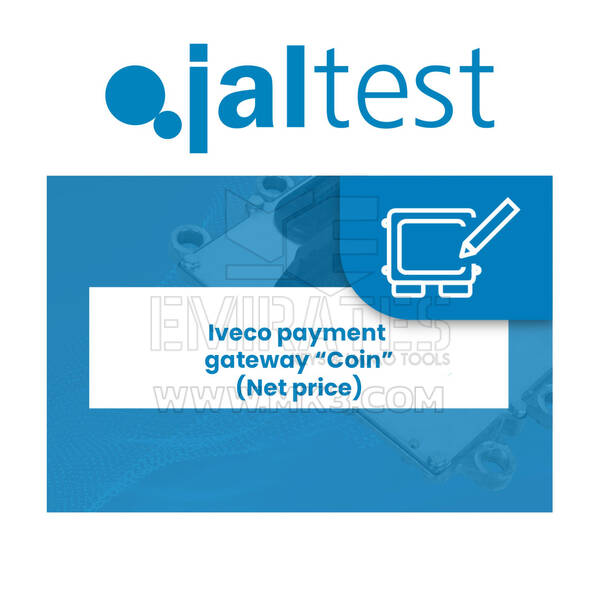 Jaltest JCS - 70810010 Iveco payment gateway “Coin” (Net price)