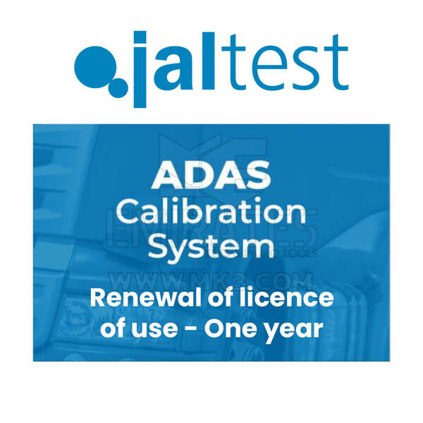 Jaltest ADAS - 29787 Renewal of licence of use - One year