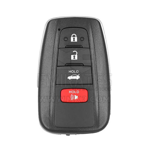 Toyota Corolla 2019-2021 Llave remota inteligente 3+1 botones 433MHz 8990H-02060