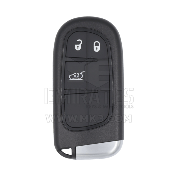 Chrysler Dodge Jeep Smart Remote Key Shell 3 Buttons SUV Trunk Type