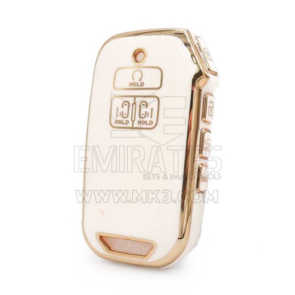 Нано Высококачественная крышка для Kia Smart Remote Key 7 кнопок белого цвета J11J7