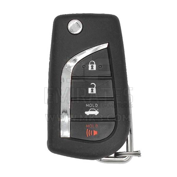 Toyota Camry 2018 Original Flip Remote Key 3+1 Buttons 433MHz 89070-33F20 / 89070-33F21