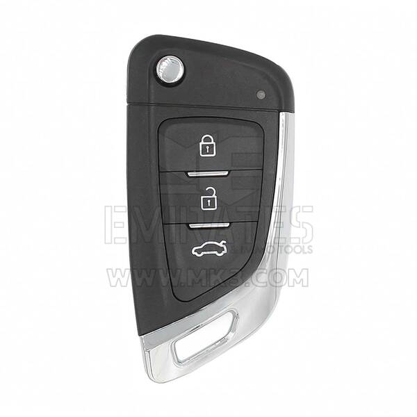 Xhorse VVDI Ferramenta Chave VVDI2 Fio Flip Chave Remota 3 Botões Estilo Faca XKKF03EN