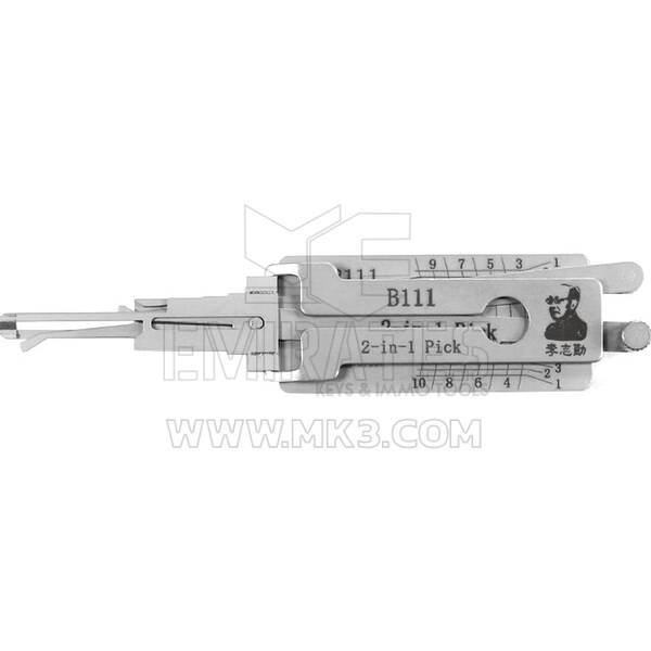 Original Lishi 2-in-1 Pick Decoder Tool B111-AG