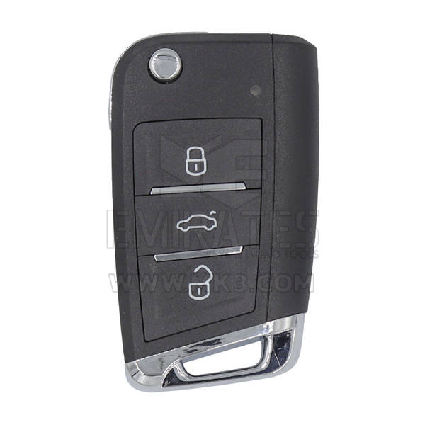 Xhorse VVDI Key Tool VVDI2 Flip Remote Key 3 botões Honda Style XKMQB1EN