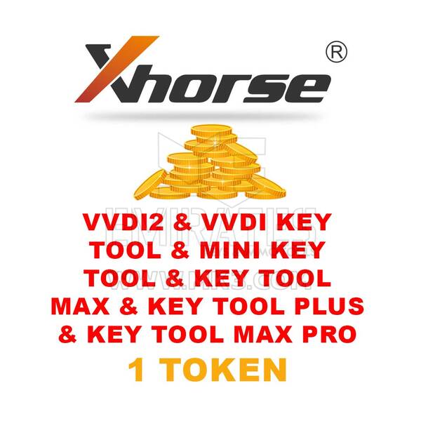 Xhorse VVDI2 & VVDI Anahtar Aracı & Mini Anahtar Aracı & Anahtar Aracı Max & Anahtar Aracı Plus & Anahtar Aracı Max Pro 1 Token ID48-96 Bit Hesaplaması için