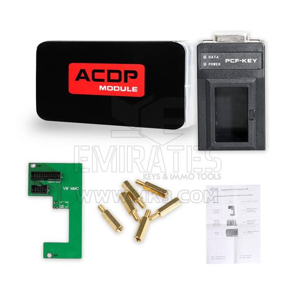 Yanhua Mini ACDP Module 6 for VW MQB/MMC IMMO Mileage Adjustment Newly Add PCF-key Adapter