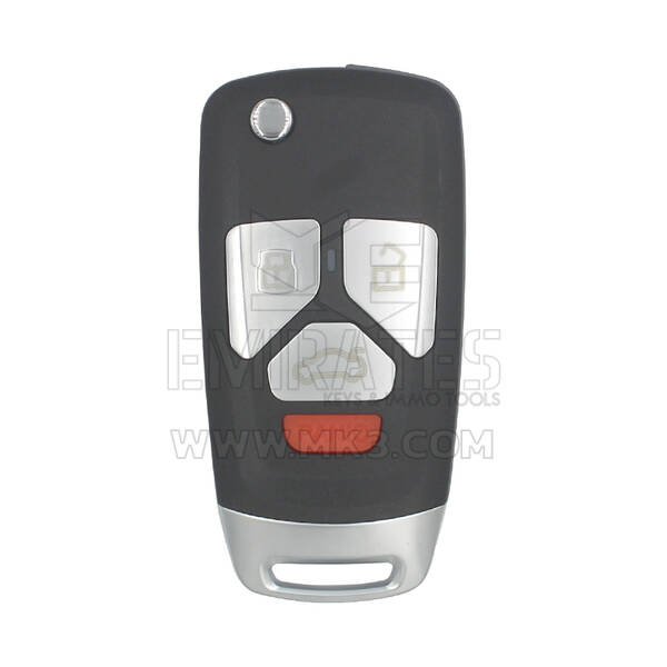 Keydiy KD Universal Flip Remote 3+1 Botones Audi Tipo NB27-3+1 PCF