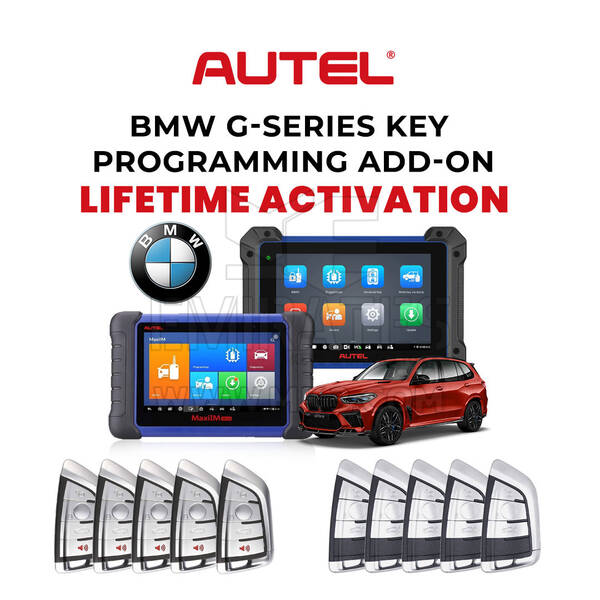 Autel BMW G-Series Key Programming Add-on + 10 PCs Universal Smart Key