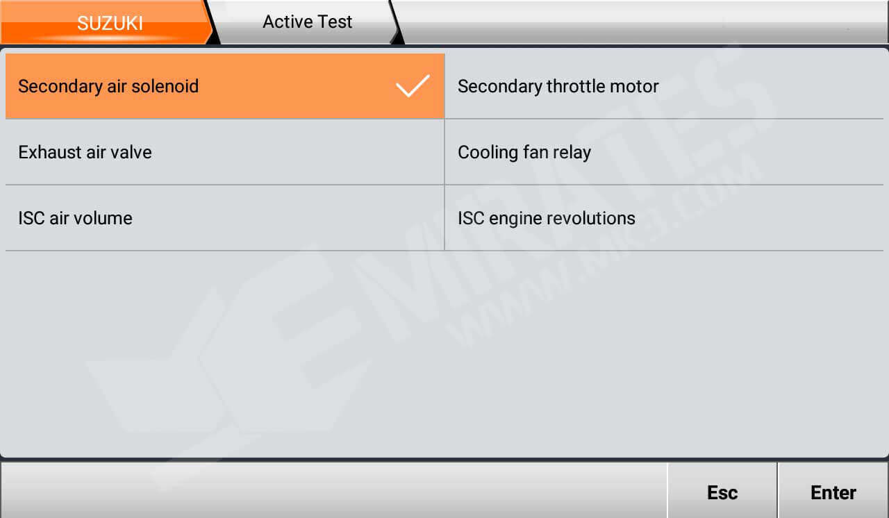 Fonction spéciale OBDStar MS80 SUZUKI