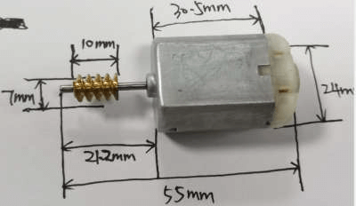 Attuatore serratura per porte Peugeot 207