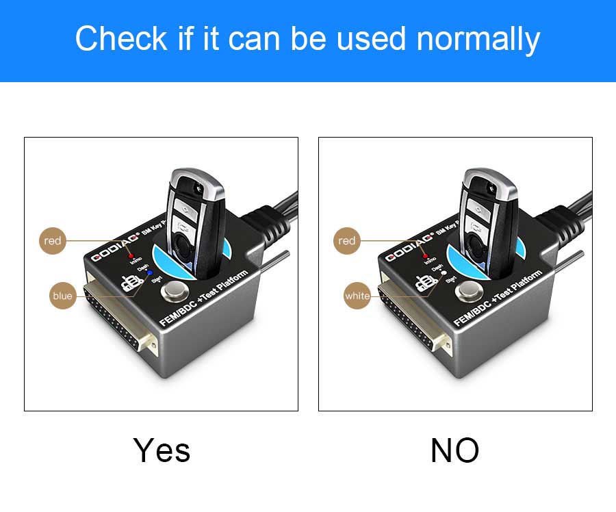New GODIAG BMW FEM BDC New Type Test Platform for Bench Connection Can work together with original tools of AUTEL, LAUNCH, XHORSE ,CGDI, Foxwell