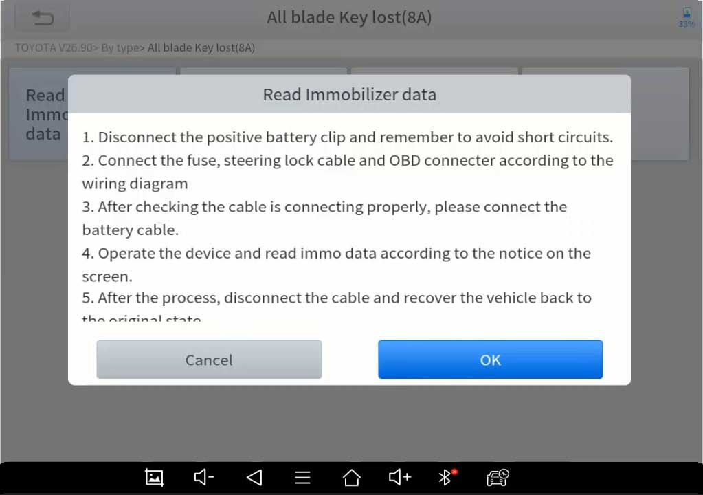 XTOOL M822 Adapter For Toyota 8A AIl Key Lost Programming Need Work With KC501 Programmer&KS-1 Emulator For X100PAD3 X100MAX | Emirates Keys