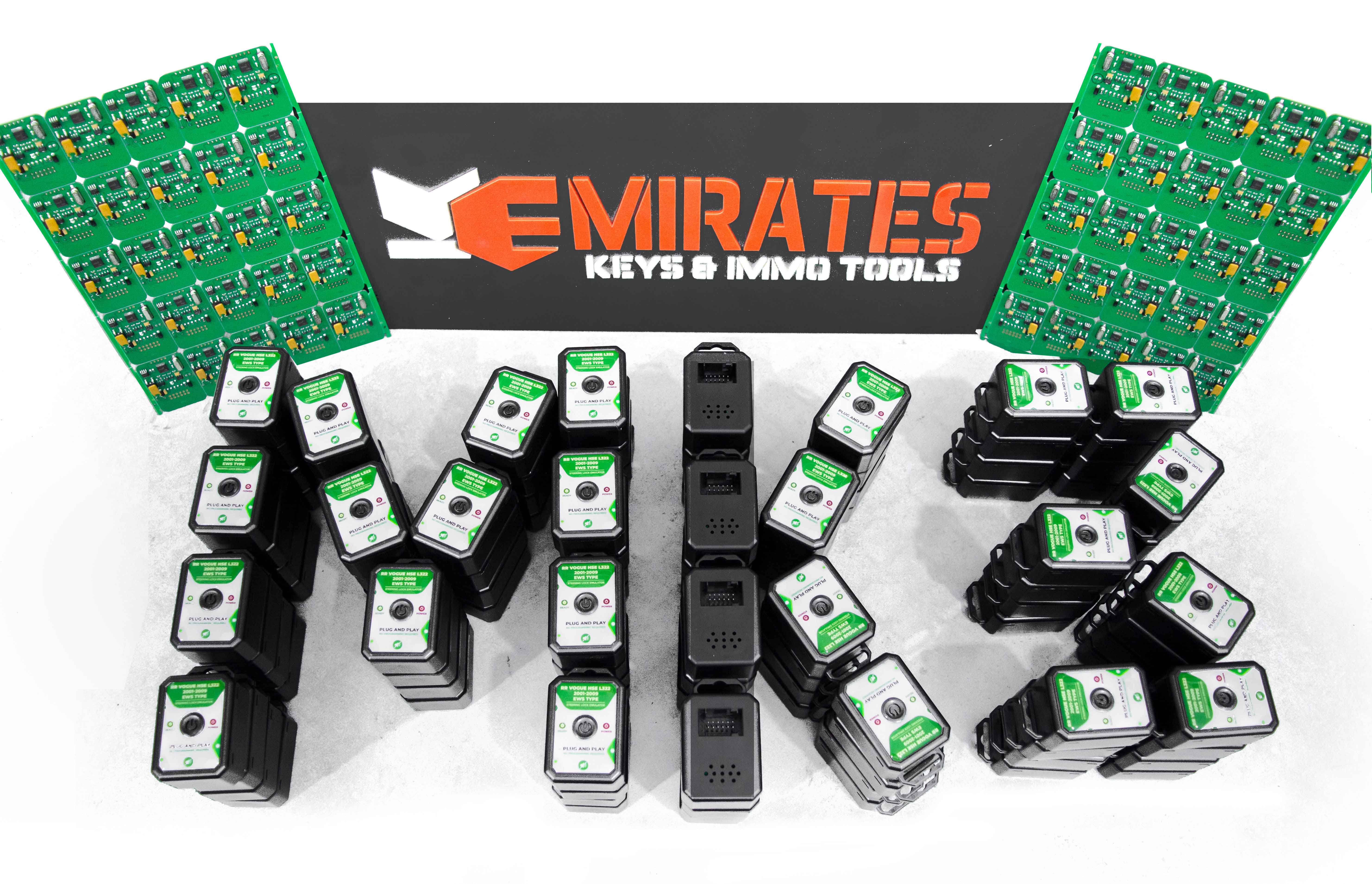 New Range Rover Vogue HSE L322 2001-2009 Steering Lock Emulator Simulator No Programming Required ( Plug and Play ) MK3 Emulators | Emirates Keys