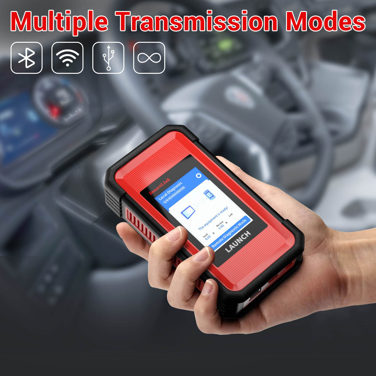 O lançamento do X-431 SmartLink C apresenta 2