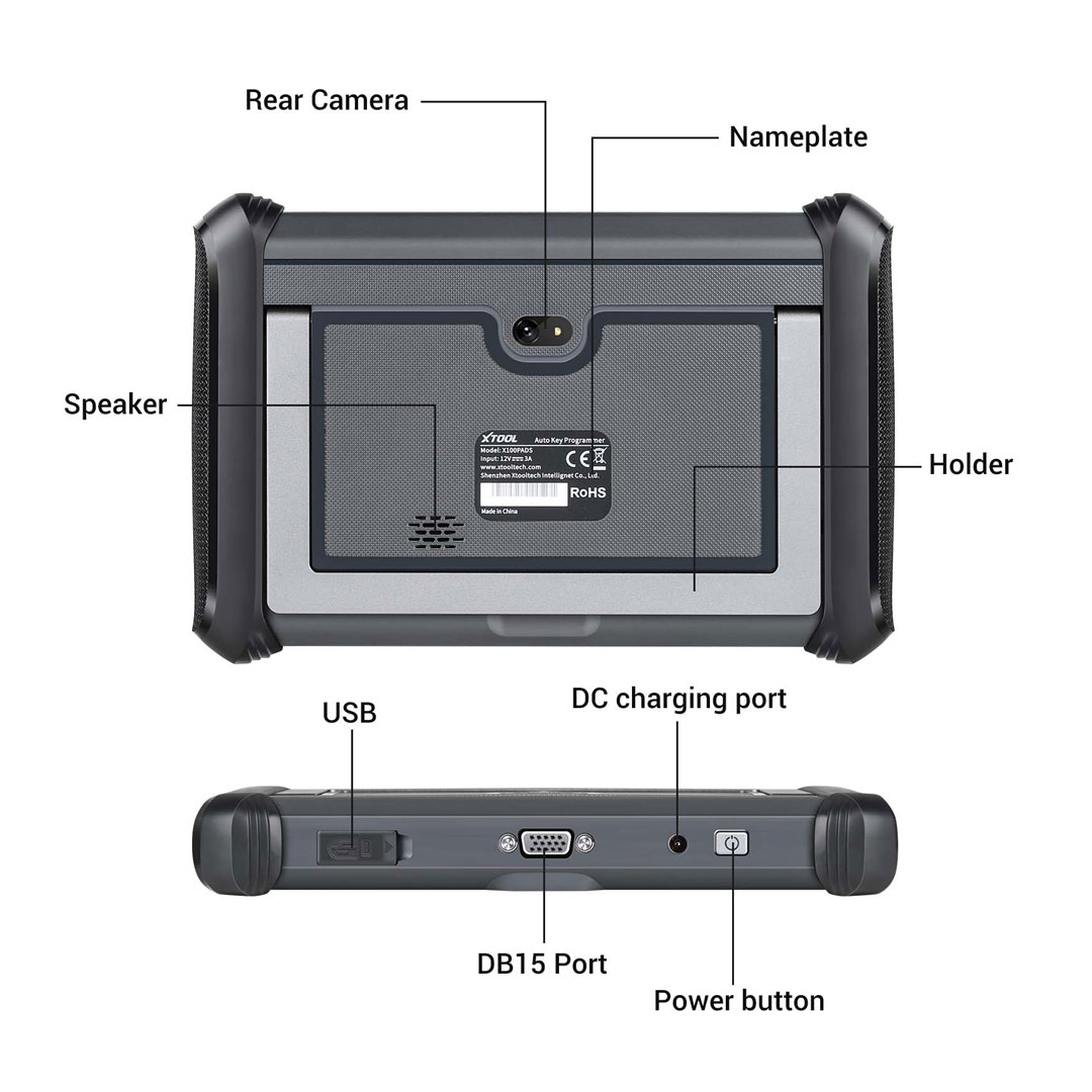 2024 New XTOOL X100 PADS Key Programmer with Built-in CAN FD DOIP Supports 23 Service Functions Replace X100 PAD 2 Years Update | Emirates Keys