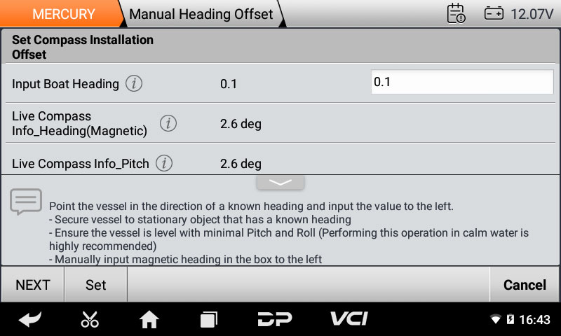ISCAN MERCURE (MARINE) ISCAN MERCURY (MARINE)