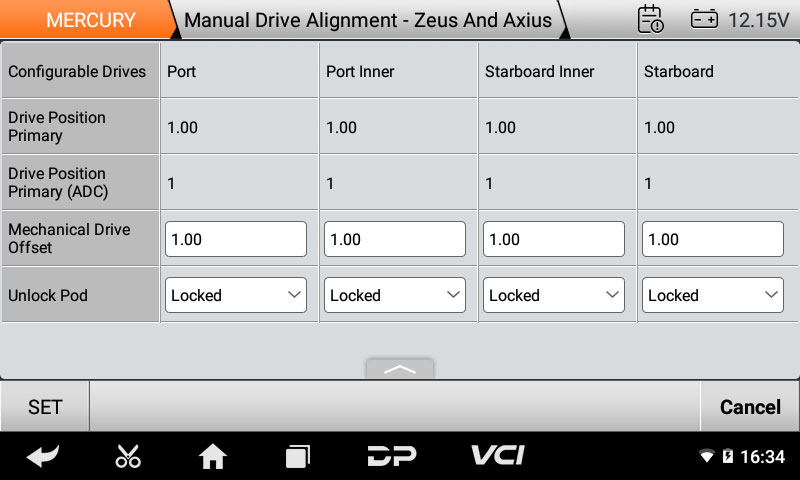 ISCAN MERCURE (MARINE) ISCAN MERCURY (MARINE)