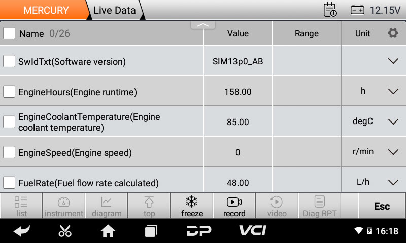 ISCAN MERCURE (MARINE) ISCAN MERCURY (MARINE)