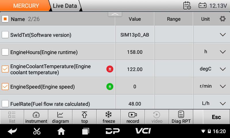 ISCAN MERCURE (MARINE) ISCAN MERCURY (MARINE)