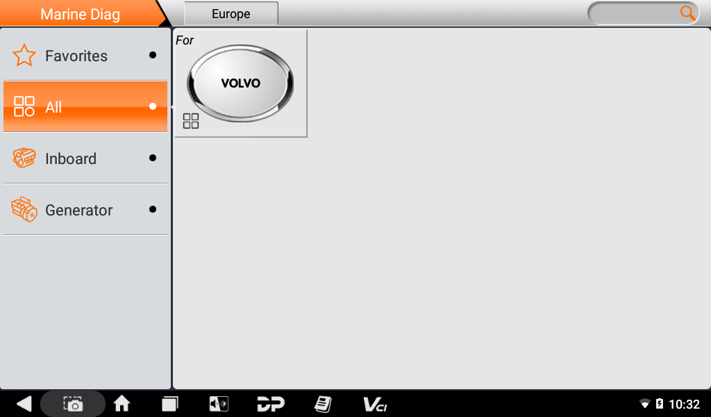 ISCAN PRO VOLVO (MARINO) ISCAN PRO VOLVO (MARINE)