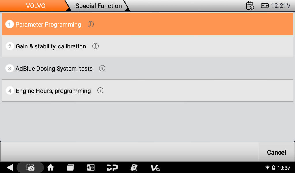 ISCAN PRO VOLVO (MARINO) ISCAN PRO VOLVO (MARINE)