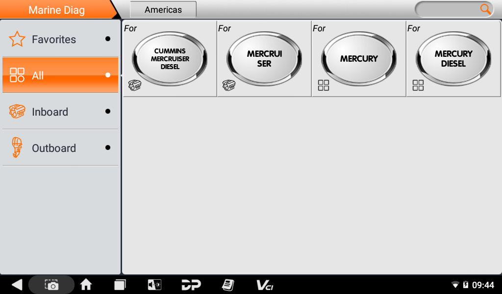 ISCAN PRO MERCRUISER, MERCURY (MARINO) ISCAN PRO MERCRUISER, MERCURY (MARINE)