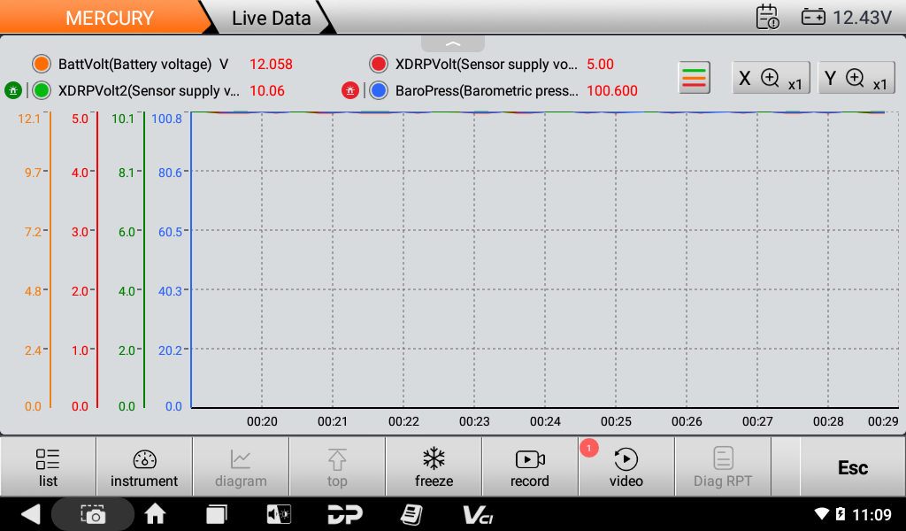 ISCAN PRO MERCRUISER, MERCURY (MARINO) ISCAN PRO MERCRUISER, MERCURY (MARINE)