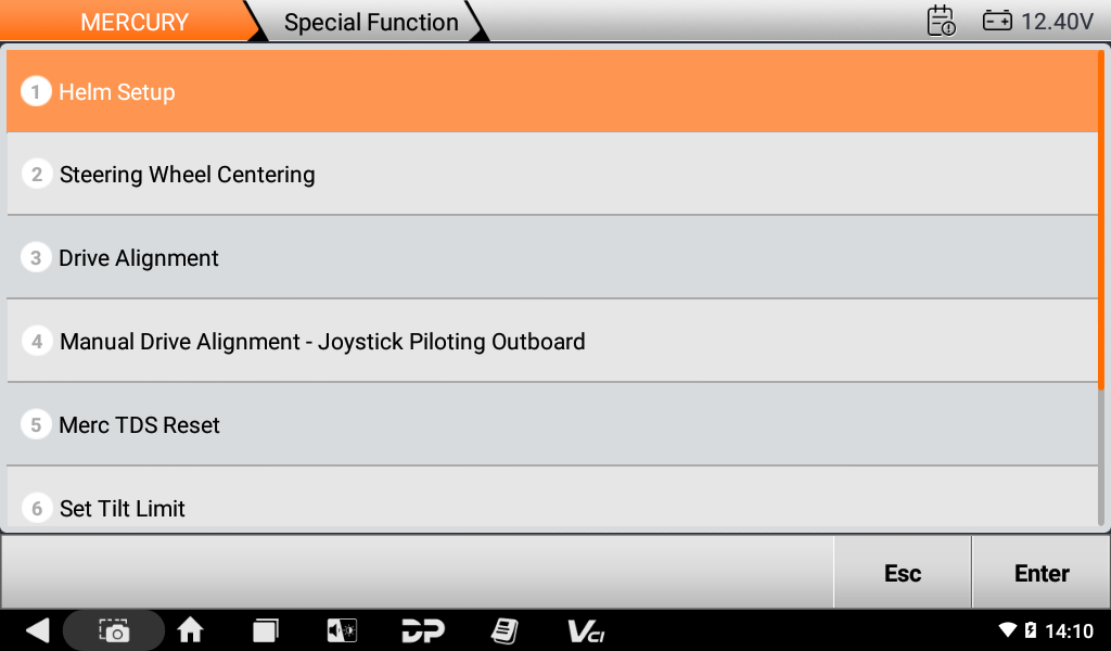 ISCAN PRO MERCRUISER, MERCURY (MARINO) ISCAN PRO MERCRUISER, MERCURY (MARINE)