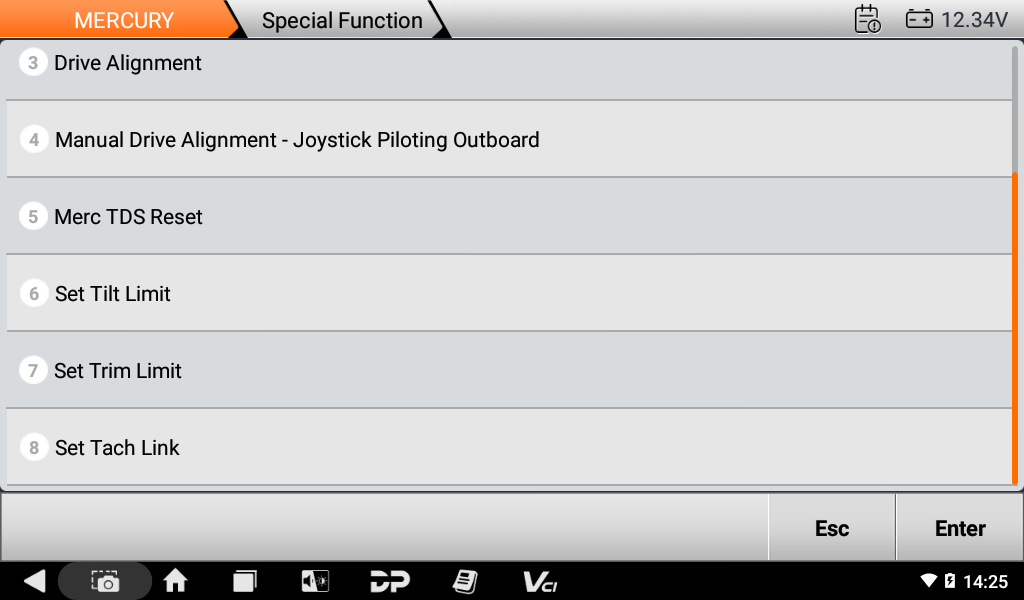 ISCAN PRO MERCRUISER, MERCURY (MARINO) ISCAN PRO MERCRUISER, MERCURY (MARINE)