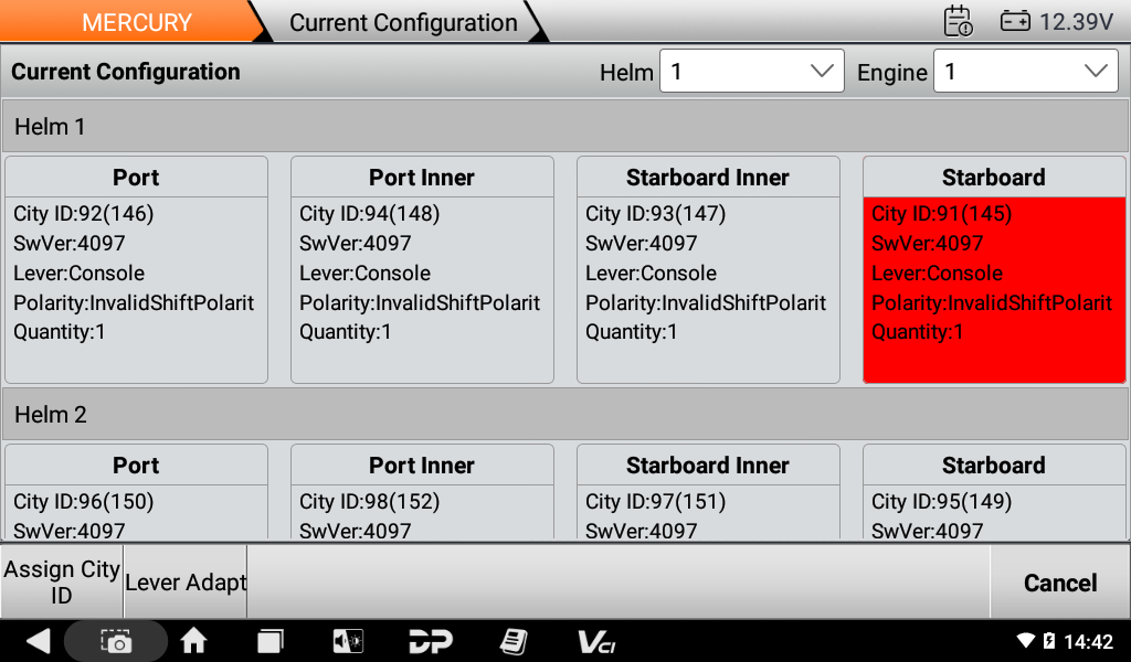 ISCAN PRO MERCRUISER, MERCURY (MARINO) ISCAN PRO MERCRUISER, MERCURY (MARINE)