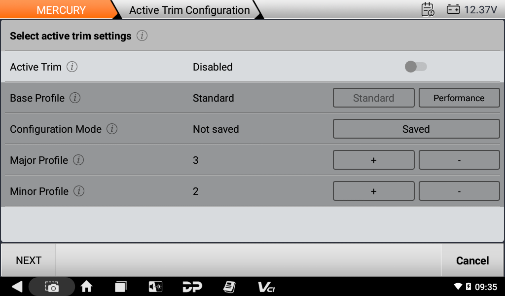 ISCAN PRO MERCRUISER, MERCURY (MARINO) ISCAN PRO MERCRUISER, MERCURY (MARINE)