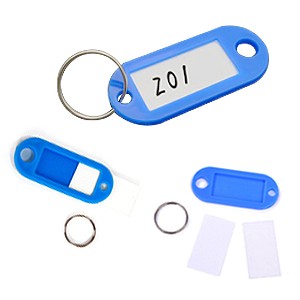 New Aftermarket Plastic Key Label Colorful Tags 200 Pcs, Bulk Key Labels with Ring and Label Window, Key Chain ID Tags, Key Identifiers for Name | Emirates Keys