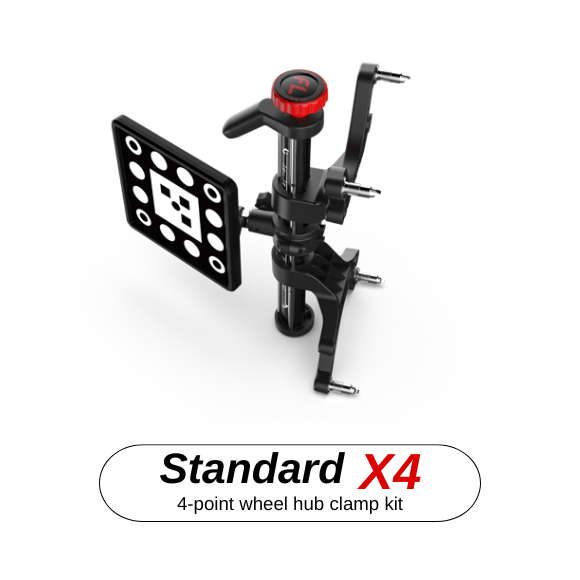 Launch X-613 Portable 3D Wheel Aligner Packing List