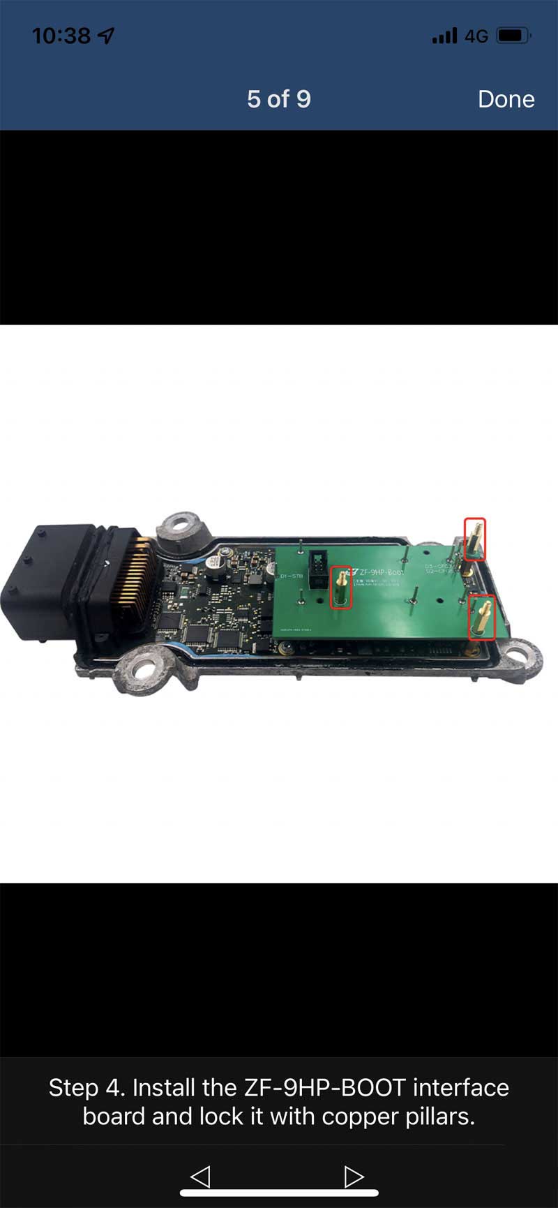 Коробка передач Clone ZF-9HP с модулем Yanhua Mini ACDP 28 5