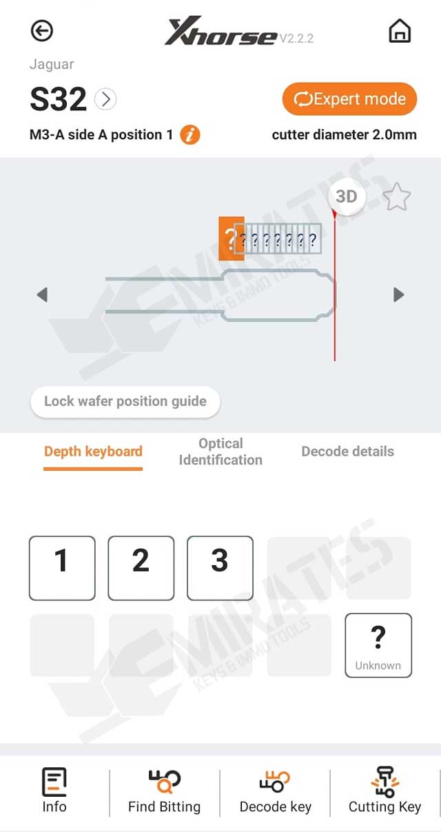 Xhorse_Jaw_M3_Clamp_Fixture_for_Ford_Jaguar_Tibbe_Key_Blade_1