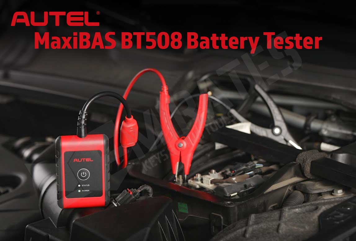 Nuovo Autel MaxiBAS BT508 Tester della batteria Tester del sistema elettrico con Bluetooth senza fili VCI Tutto il sistema diagnostico | Chiavi degli Emirati