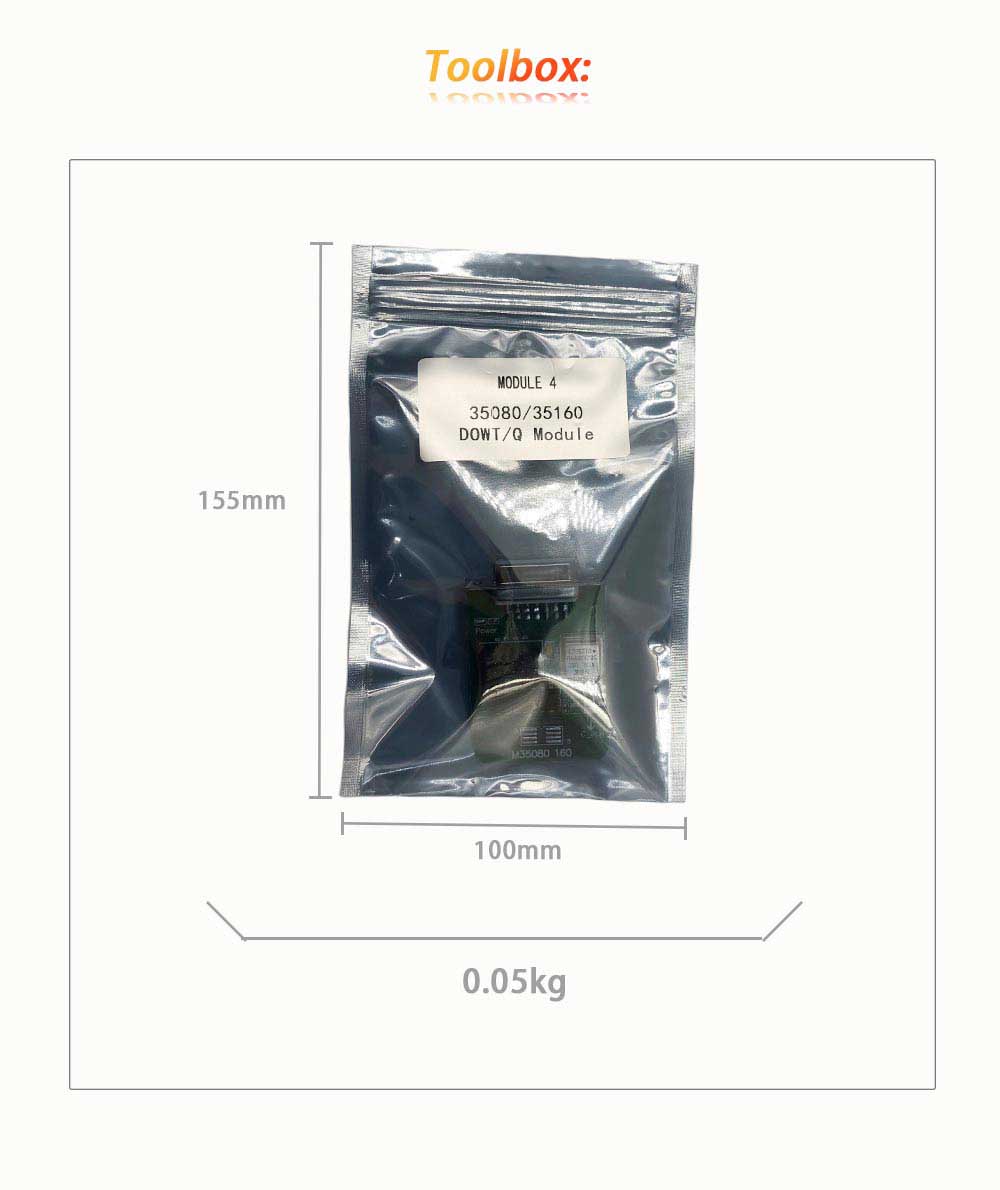 Yanhua ACDP Definir Módulo 4 para apagar/ajustar quilometragem de 080DOWQ/T,160DOWQ/T EEPROM