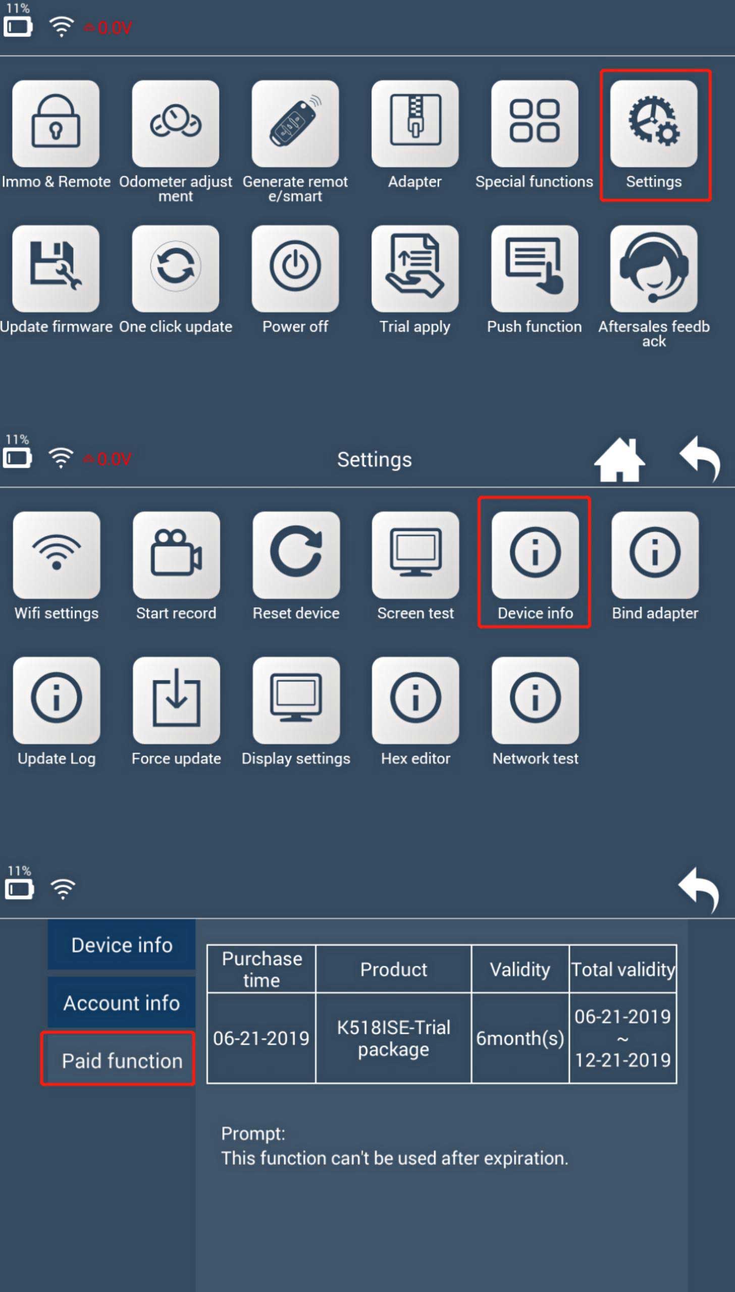 Lonsdor K518S K518 S Вторая подписка на 1 год полного обновления
