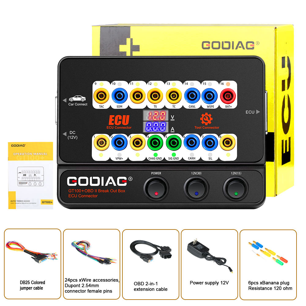Outil de boîtier de dérivation GODIAG GT100 Pro ECU + BMW CAS4 CAS4+ Plateforme de test FEM/BDC utilisée avec AUTEL IM508 IM608 VVDI2 CGDI BMW | Emirates Keys